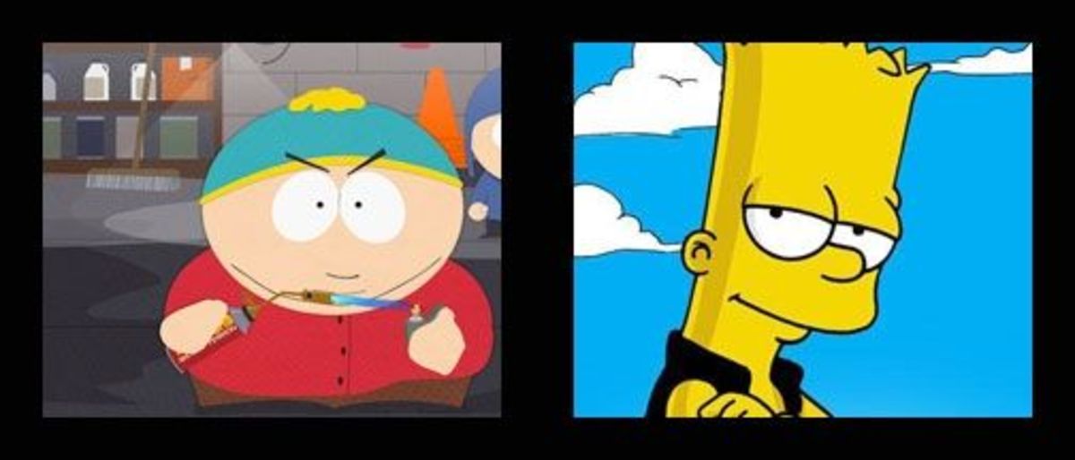 eric-cartman-vs-bart-simpson