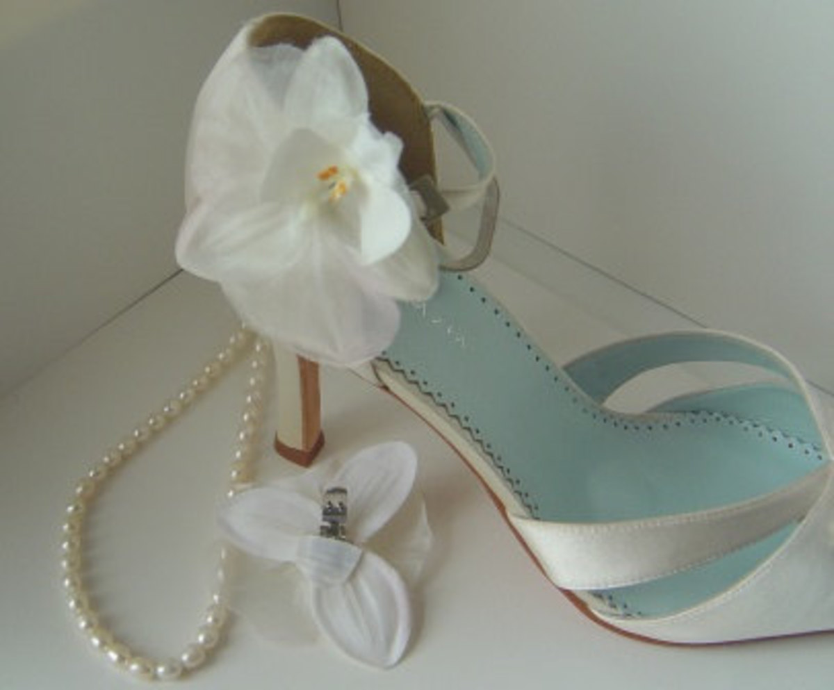 DIY Flower Shoe Clips Accessories