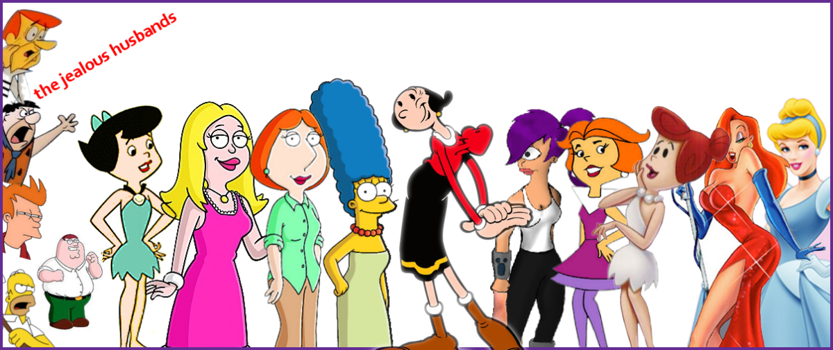 the-9-most-popular-women-in-cartoons-and-their-husbands