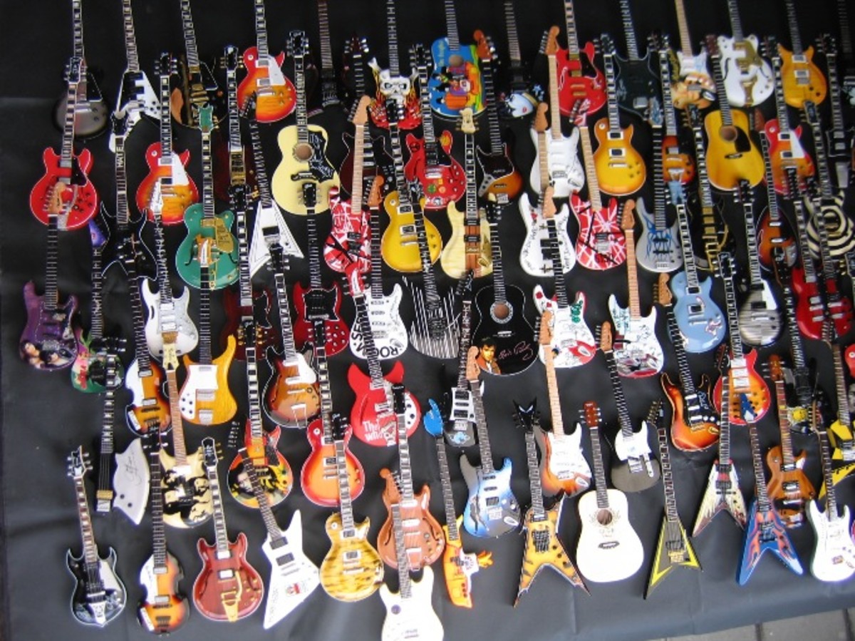 Guitar miniature Collection