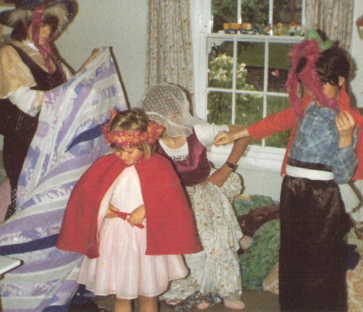 Dressing up was always great fun