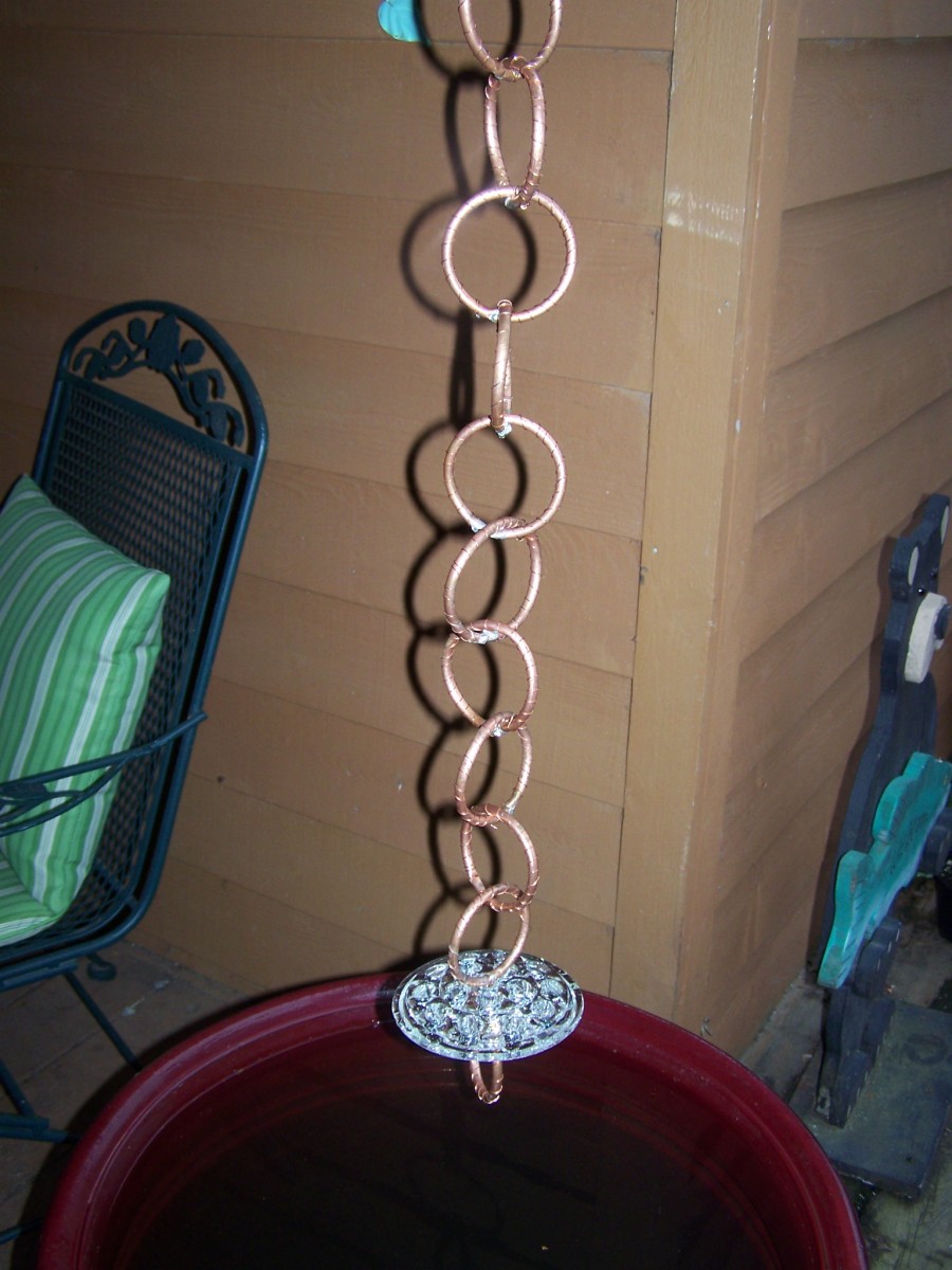 How to Make A Copper Rain Chain