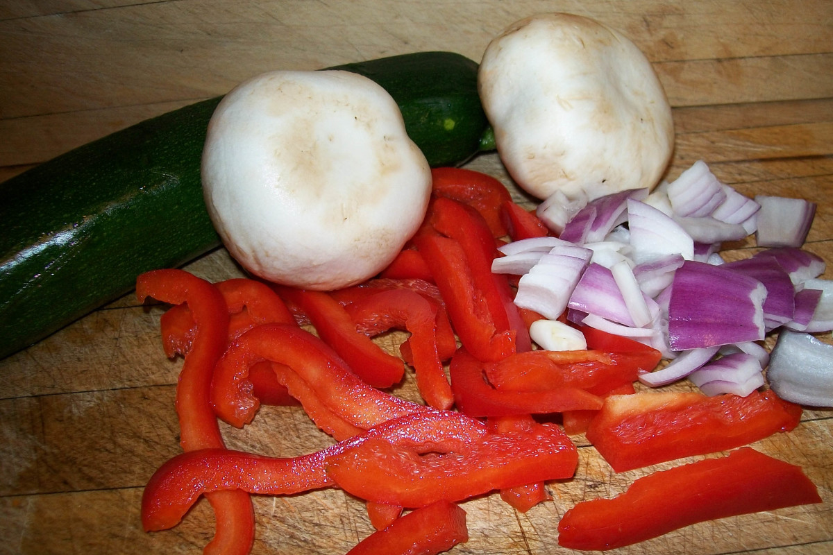 Use fresh chopped veggies, or frozen veggies to save time!
