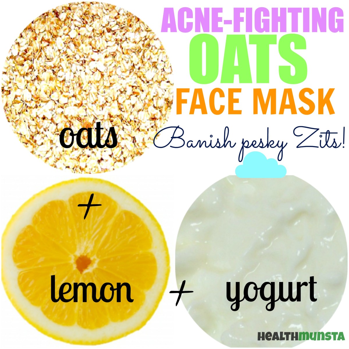 Got acne? Don't give up! Use this gentle oats face mask that's tough on zits. 