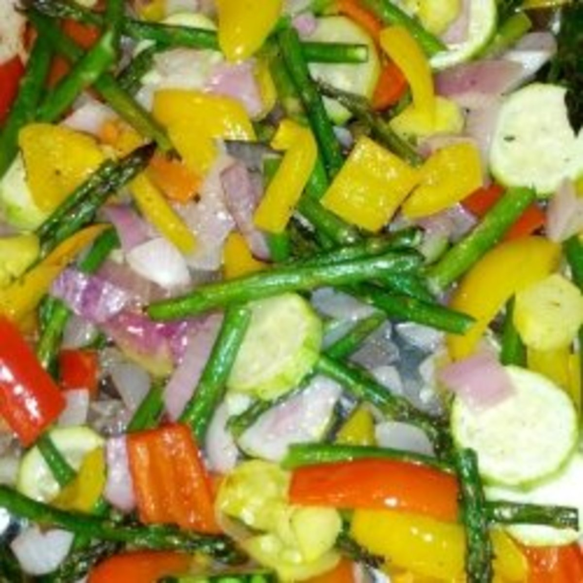 Healthy & Easy Oven Baked Vegetables