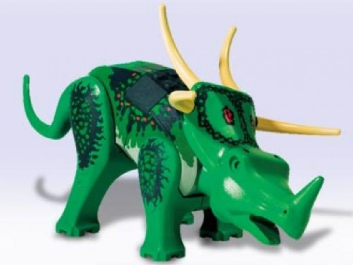 LEGO Dinosaurs Styracosaurus 6722 Assembled 