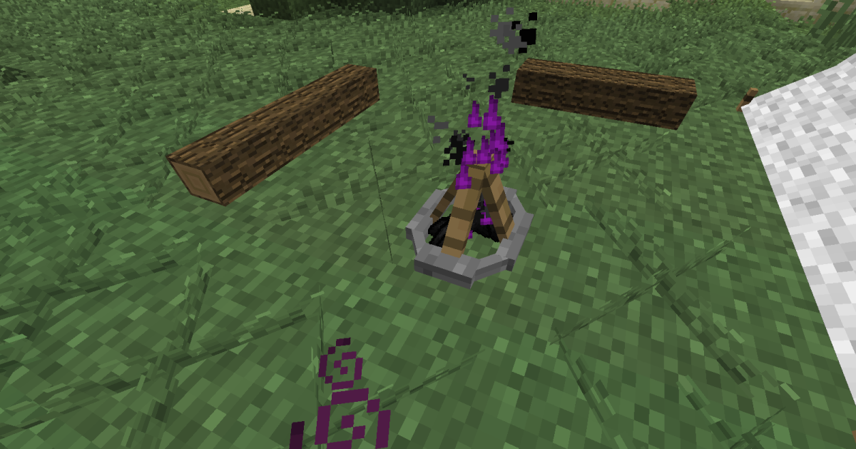 Not all campfire effects are beneficial. Some make players nauseous, others poison them, and there is even one that can inflict Wither.