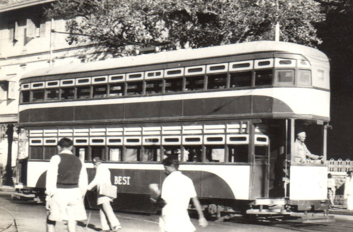 Double decker trams ran from 1910-64