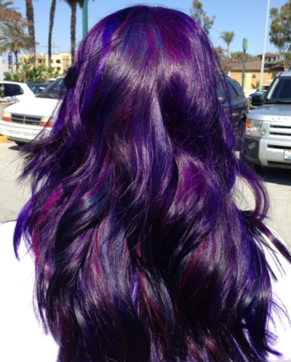DIY Hair: 10 Purple Hair Color Ideas - HubPages
