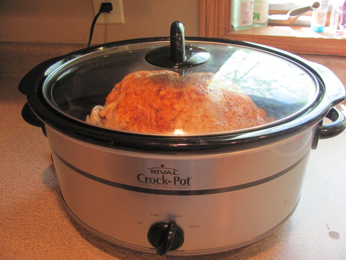 Whole Chicken in a Crock-Pot