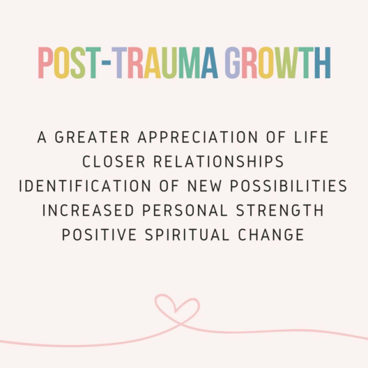 Post Traumatic Growth: The Dawn after Night