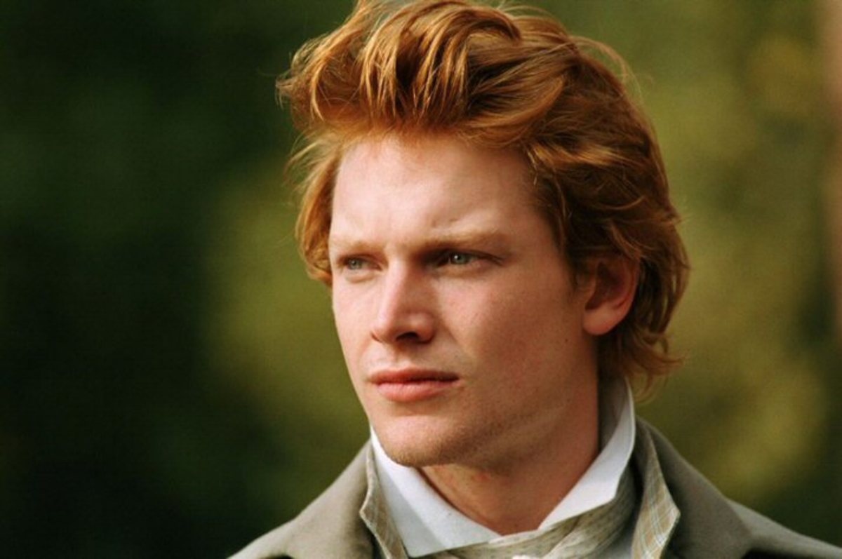 Look at that gorgeous, gorgeous hair on Mr. Bingley!