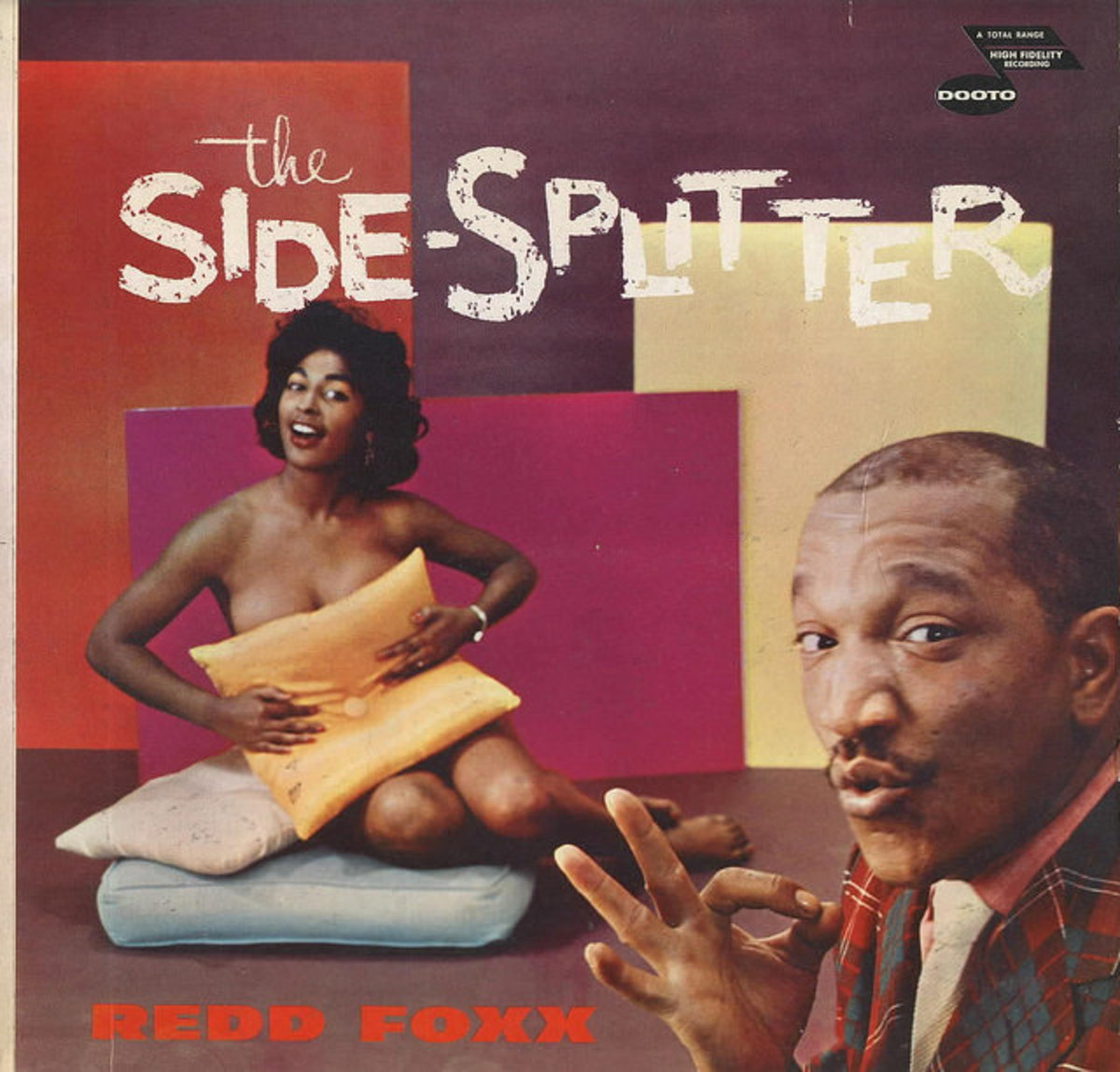 Redd Foxx "Side Splitter" DooTone Records DTL 253 12" LP Vinyl Record (1959)