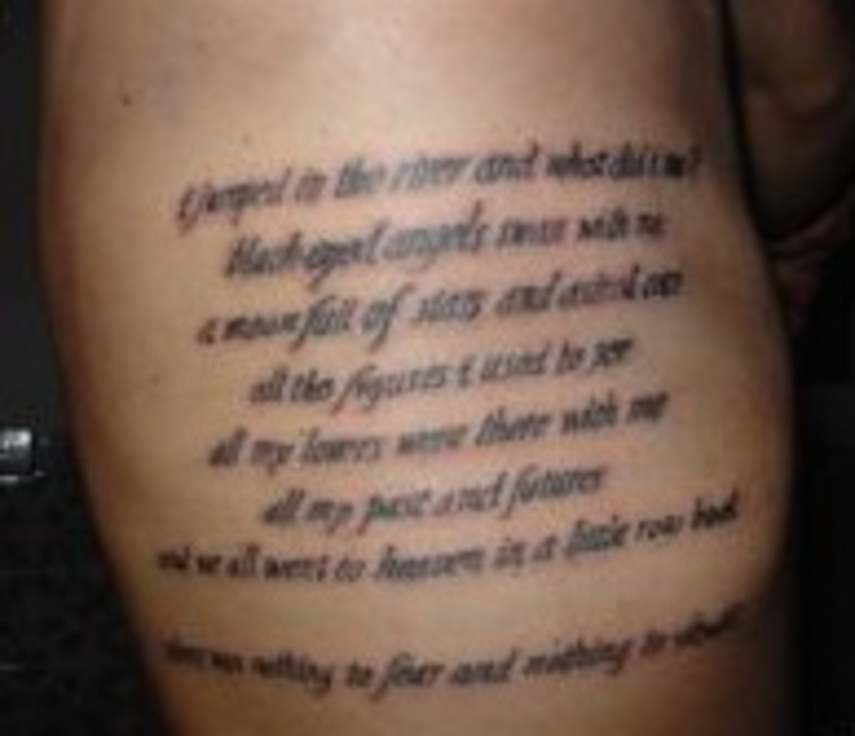 tattoo ideas quotes on death heaven mourning