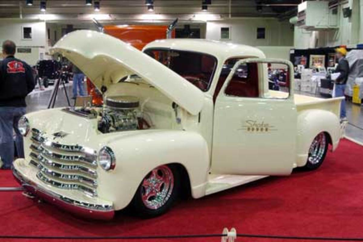 8. 1951 Chevy 3100 Pick Up