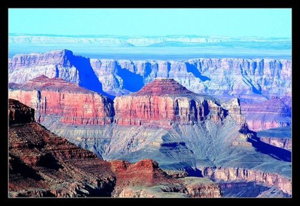 Barberceta Butte at the Grand Canyon
