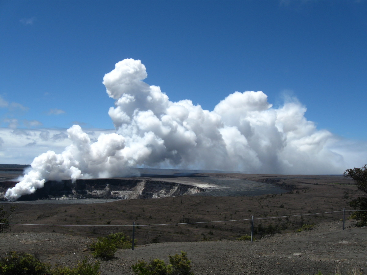 Hawaii-Erupting Volcano