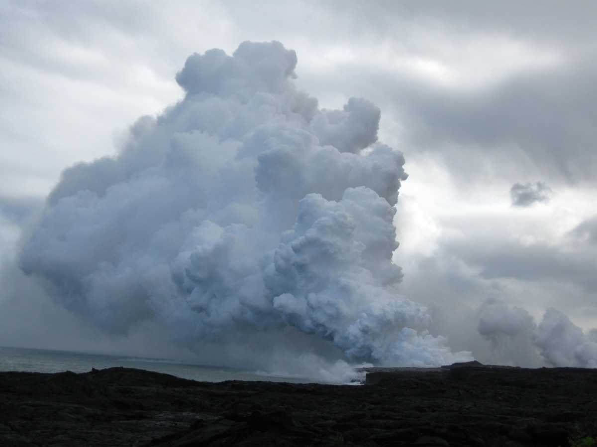 Hawaii-Erupting Volcano