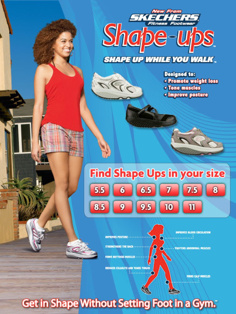 Shape up With Skechers Shape-Ups, Shoes. How They Work and Do They Work? Skechers Shape Ups Review. - HubPages