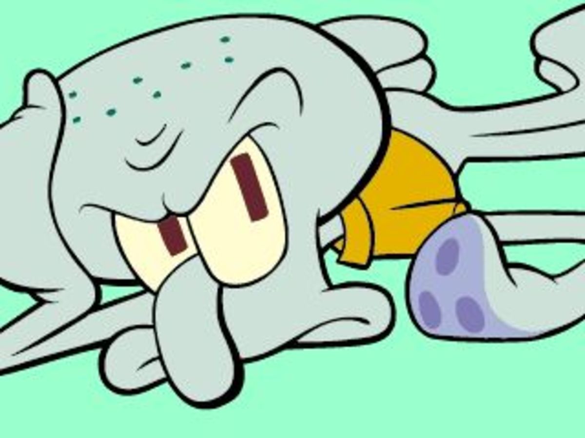 Squidward Tentacles - HubPages, image size:1200x900