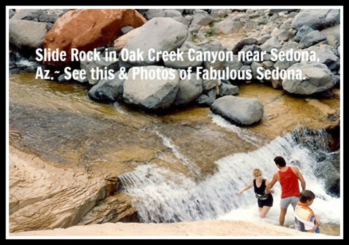 Visiting the Fabulous Oak Creek Canyon, Slide Rock State Park and ...