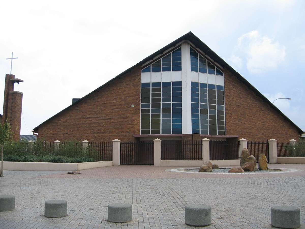 The Regina Mundi Church in the Township of Rockville in Soweto, south Africa. This church became a symbol of resistance during the Apartheid era