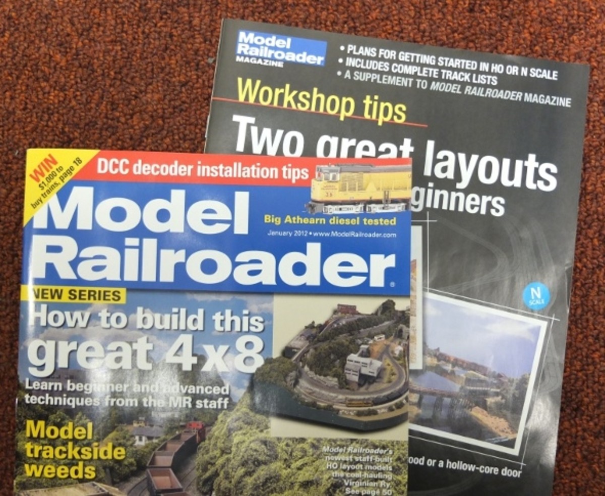 "Model Railroader" magazine often has great track plans in its issues.
