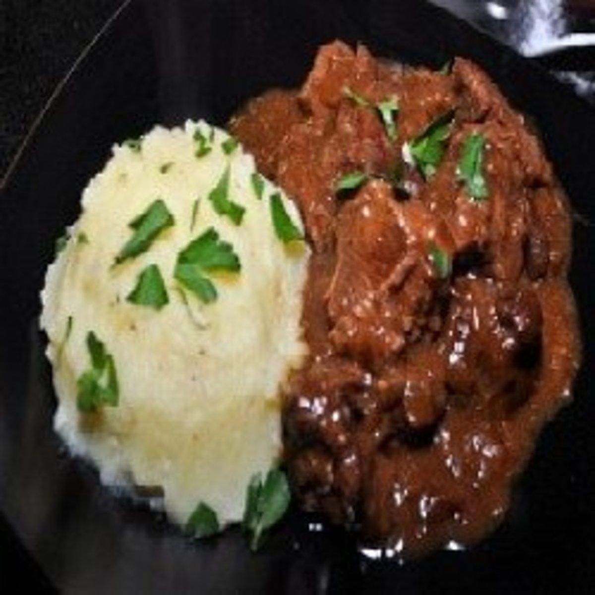 Guinness Irish Carbonnade with Champ