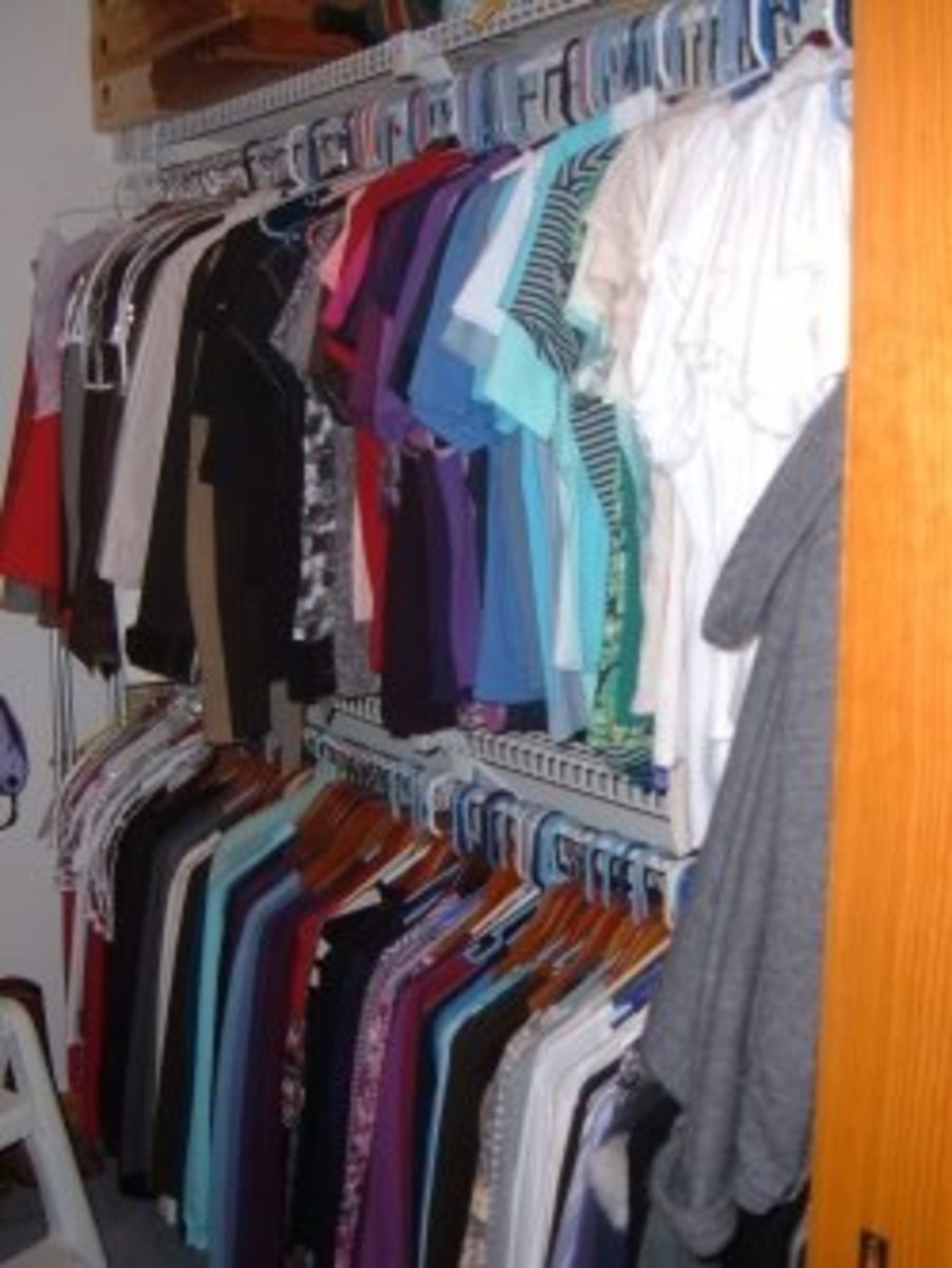 Increasing Closet Space How To Install A Closet Organizer HubPages