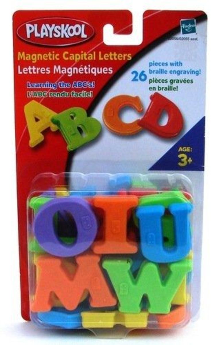 magnetic braille alphabet letters