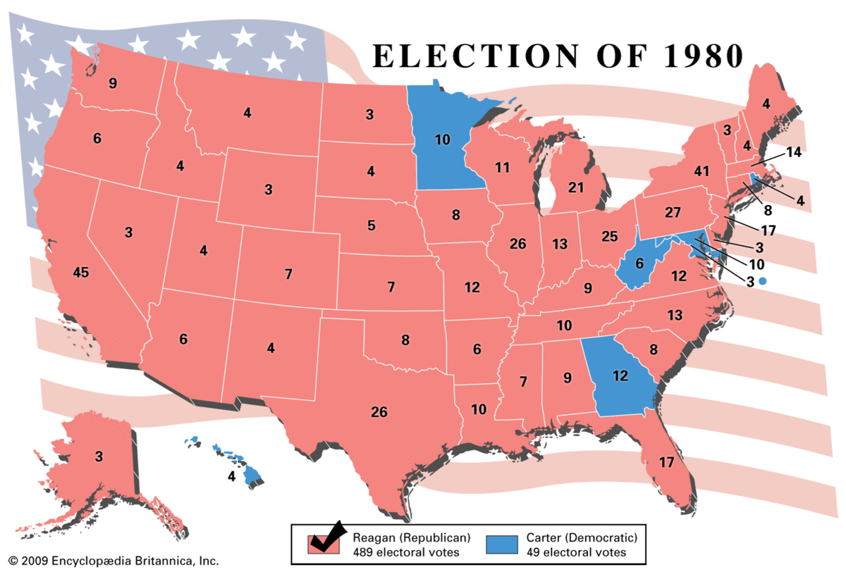 1980 ELECTION: AMERICA REBUKES SOCIAL LIBERALISM