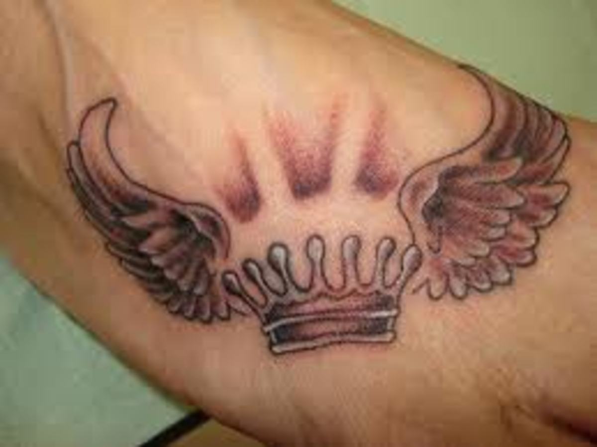 The Crown Tattoo And Meanings; Crown Tattoo Designs And Ideas - HubPages