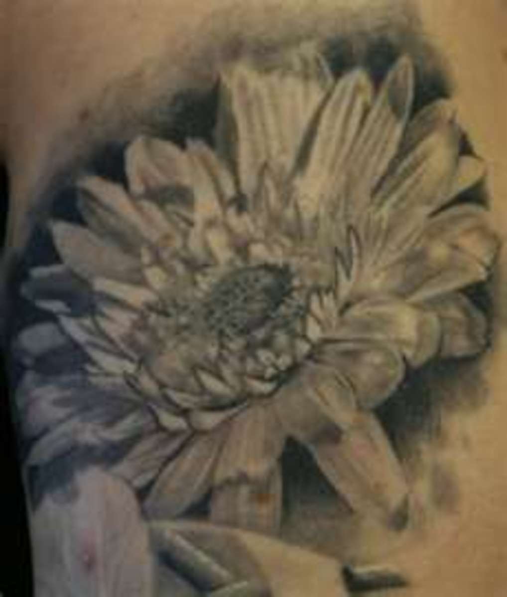 daisy-flower-tattoos