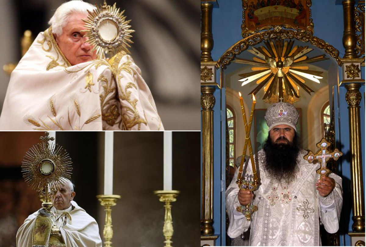  Pope Benedict XVI with Sun Blaze. Pope Francis with Sun Blaze. Russian orthodox Church with Sun Blaze. 