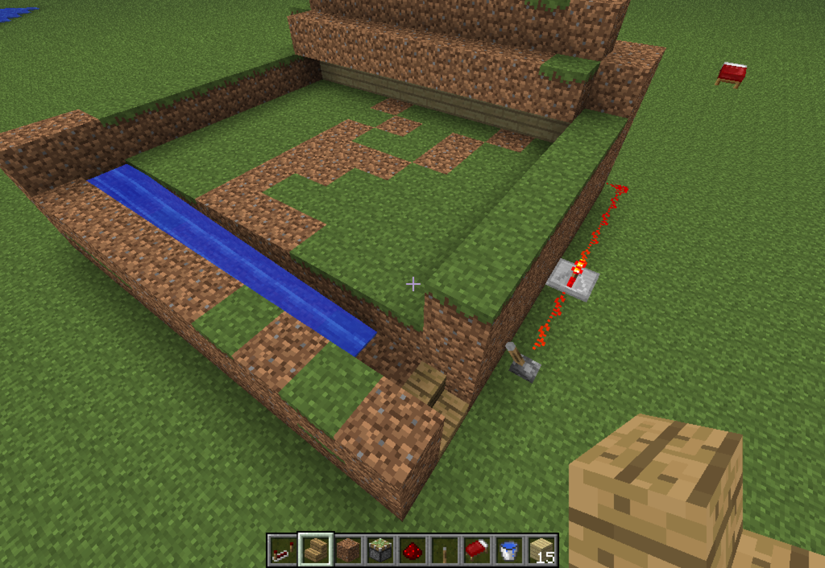 Minecraft Guide Making An Automatic Wheat Farm Hubpages 