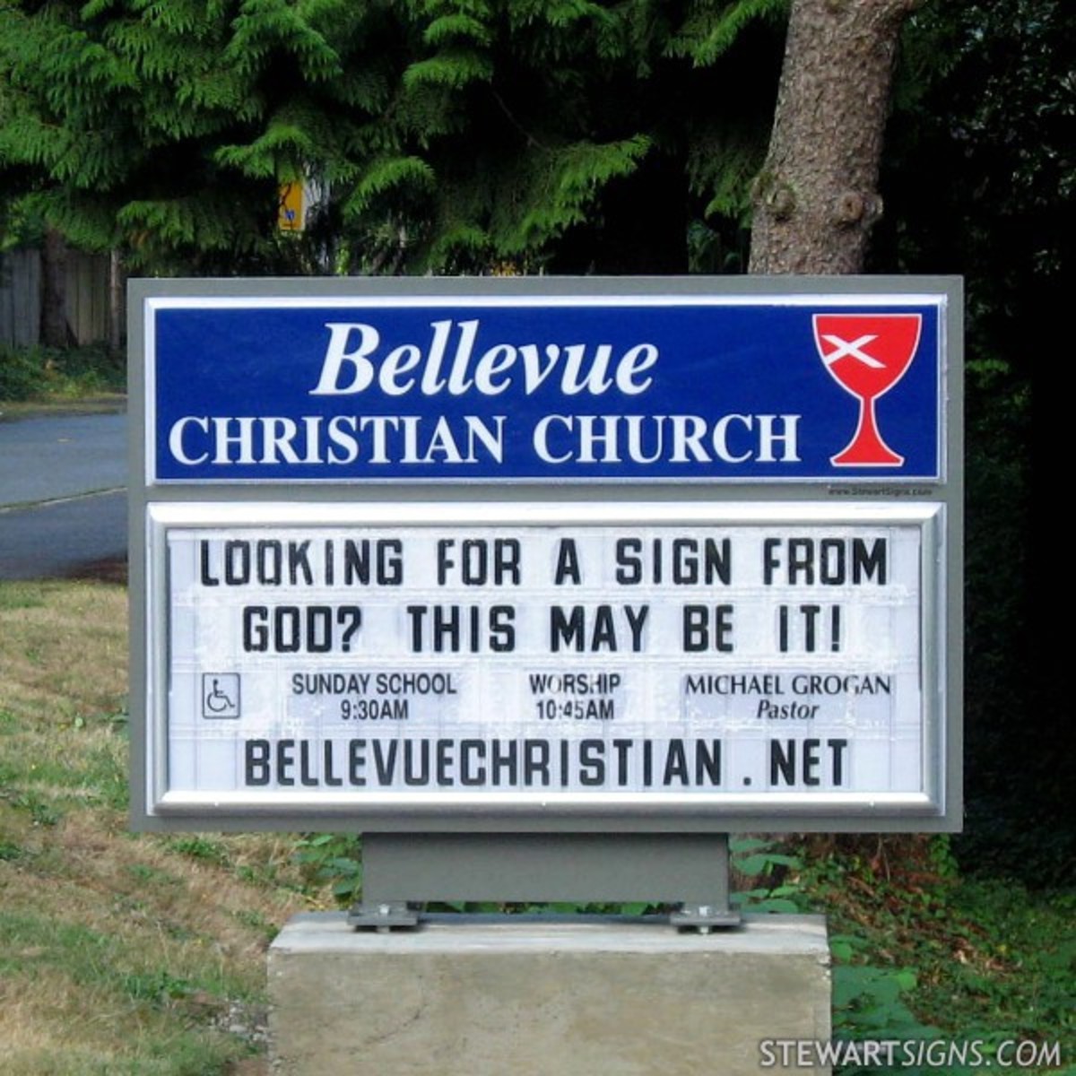 Church sign - looking for a sign from God - this may be it!