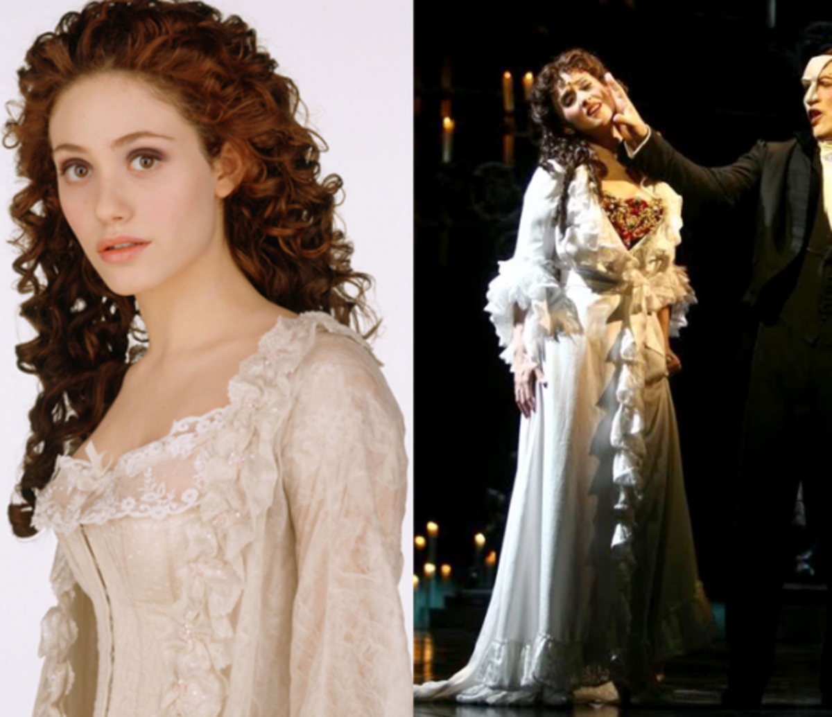 Christine Daaé's Costumes From "Phantom": Musical vs. Movie - HobbyLark