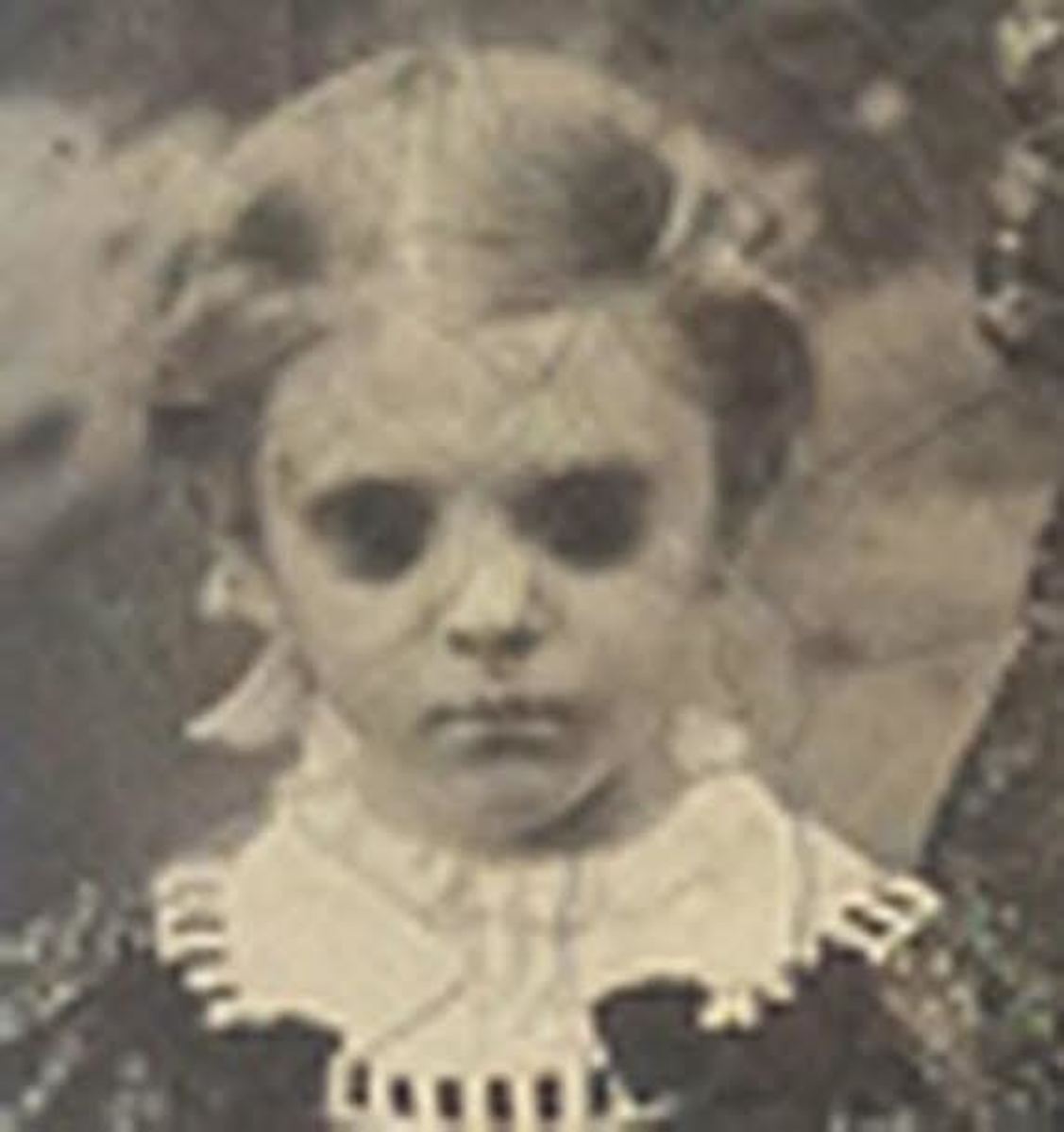 Black eyed child image similar to the "Dodechild"said to haunt the church 