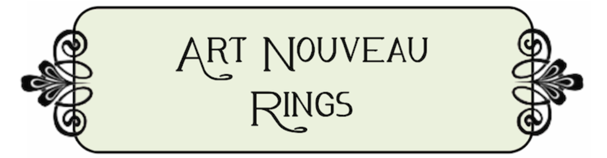 Art Nouveau Rings