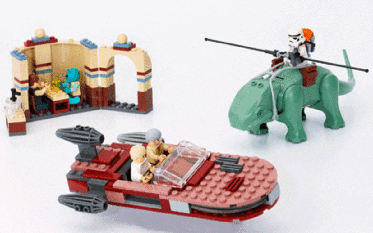 LEGO Star Wars Mos Eisley Cantina 4501 Assembled