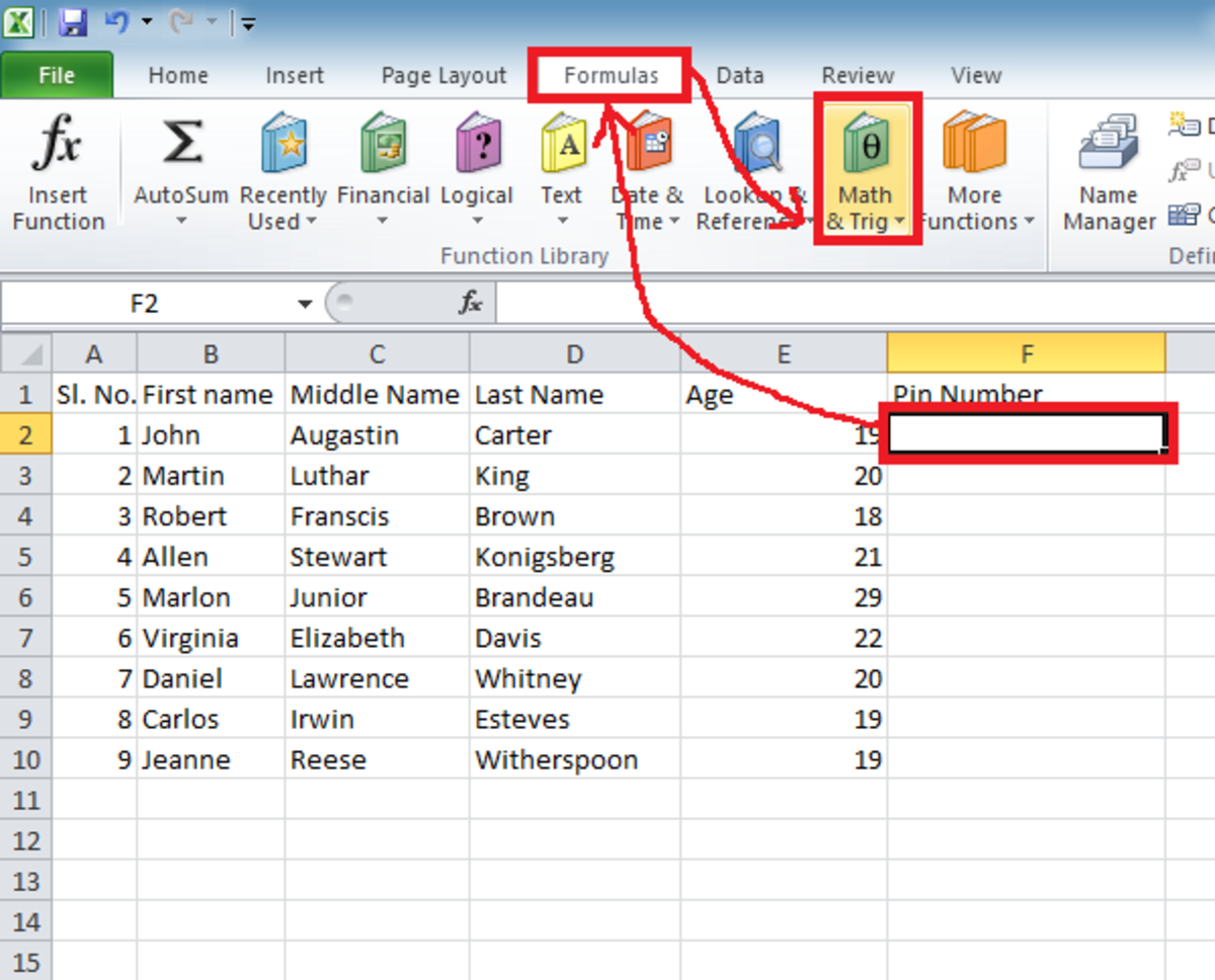 Process to generate random pin number in excel: The easiest process to create automated random pin number using Excel