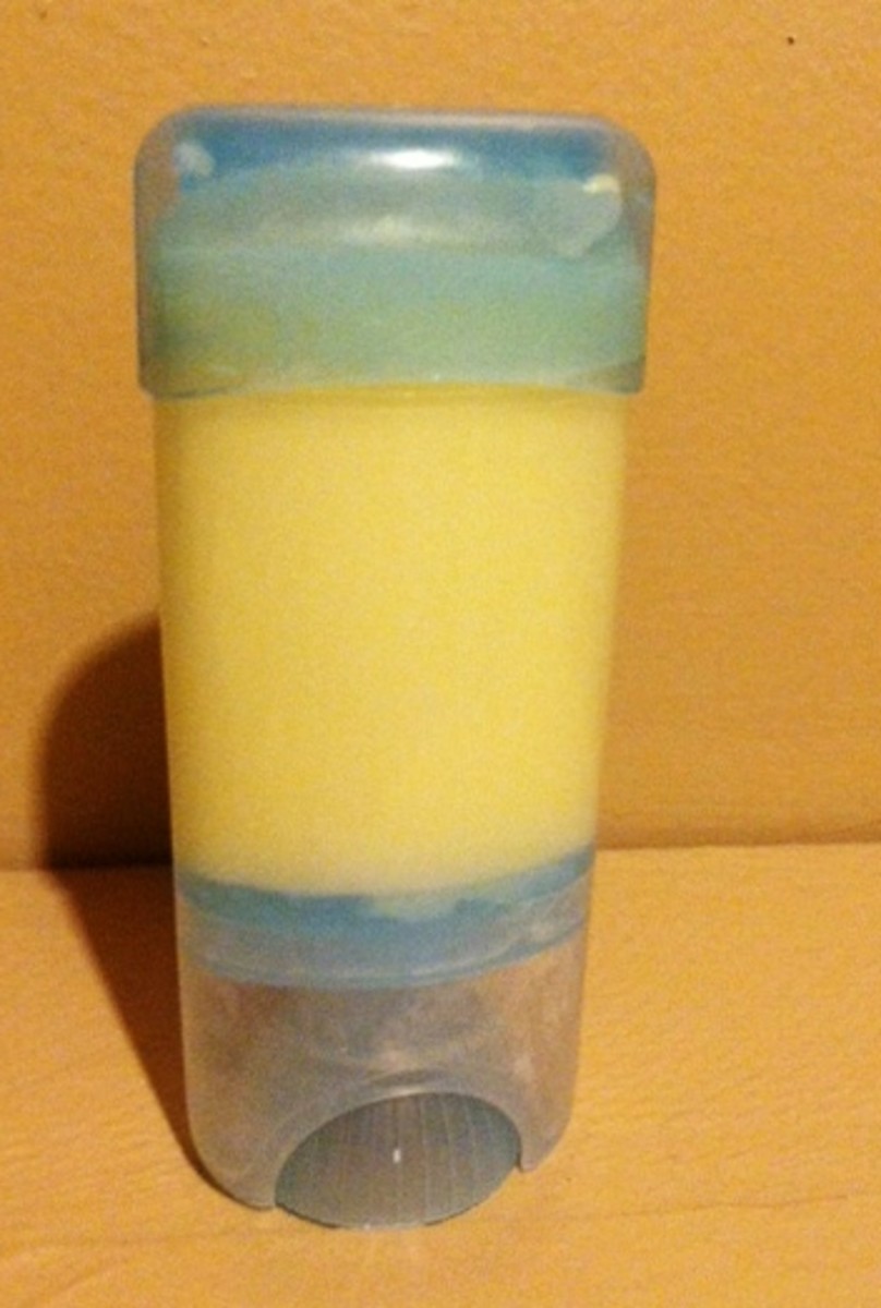 Homemade All-Natural Deodorant with Coconut Oil