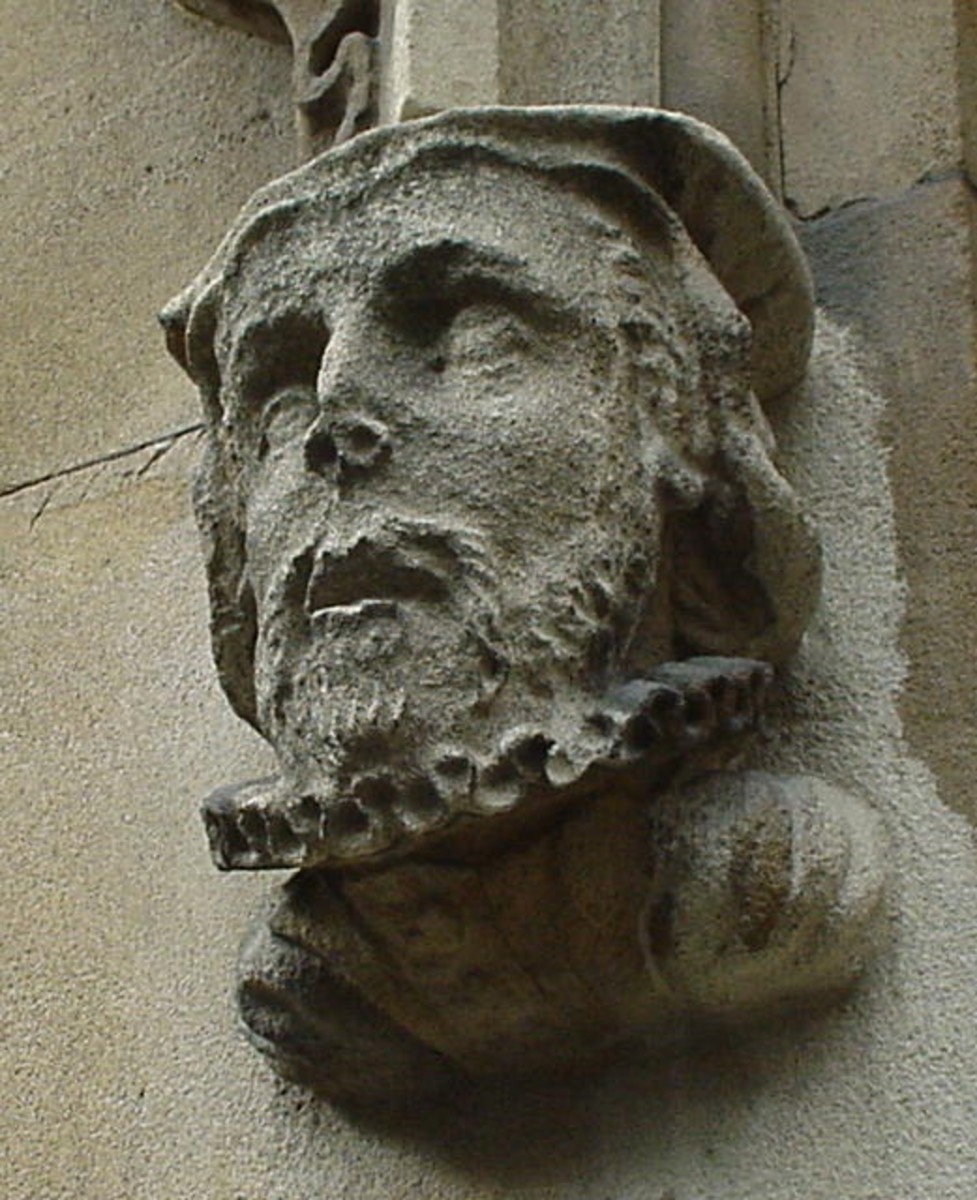 Bust of William Tyndale, Bodleian Library, Oxford University