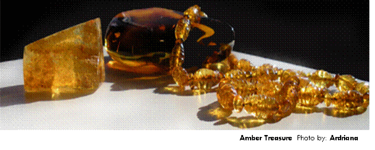 The magickal properties of green baltic amber