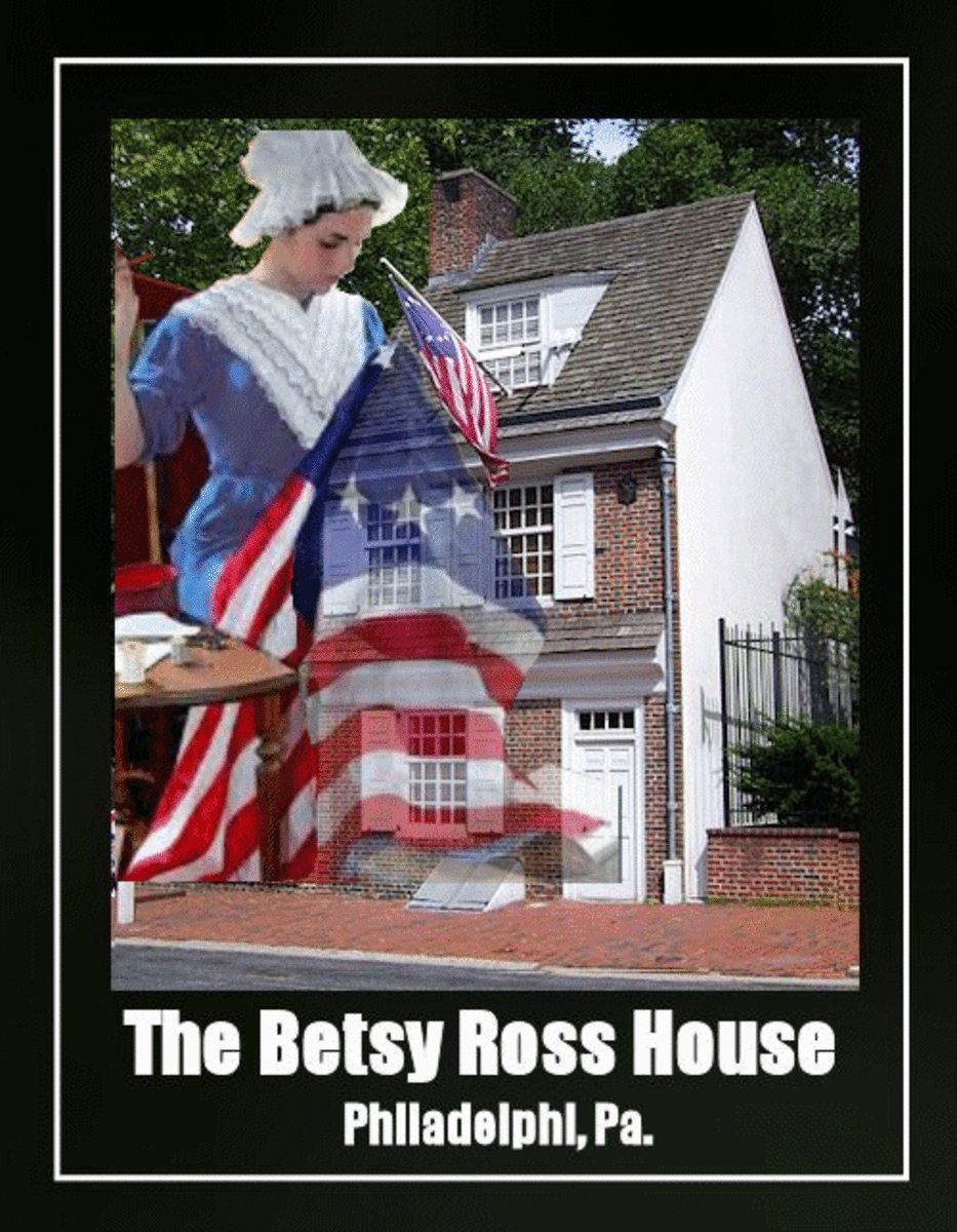 http://commons.wikimedia.org/wiki/File:Betsy-Ross-House.JPG