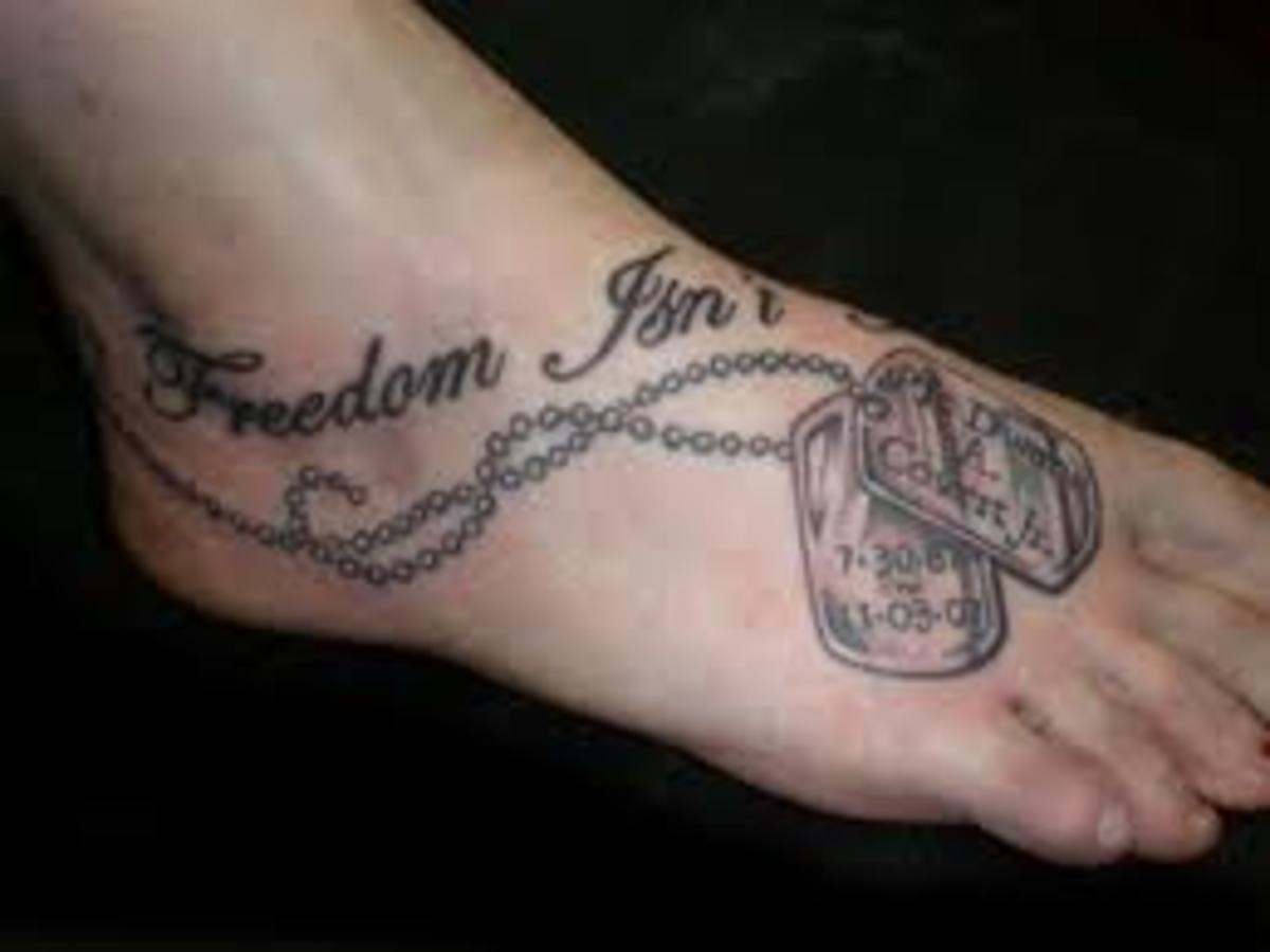 Dog Tag Tattoo Designs And Meanings-Dog Tag Tattoo Ideas And Pictures - HubPages