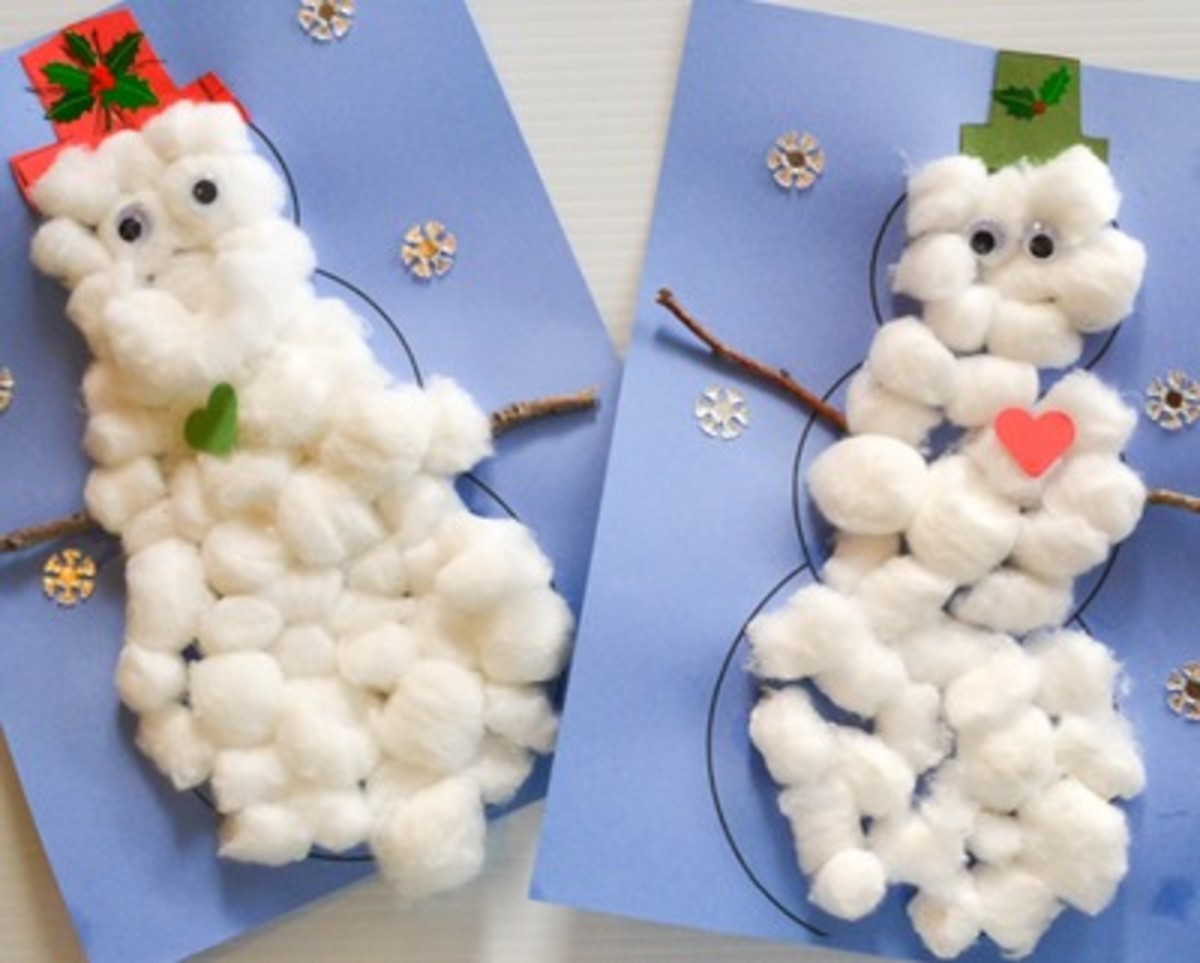 making-crafts-with-cotton-balls