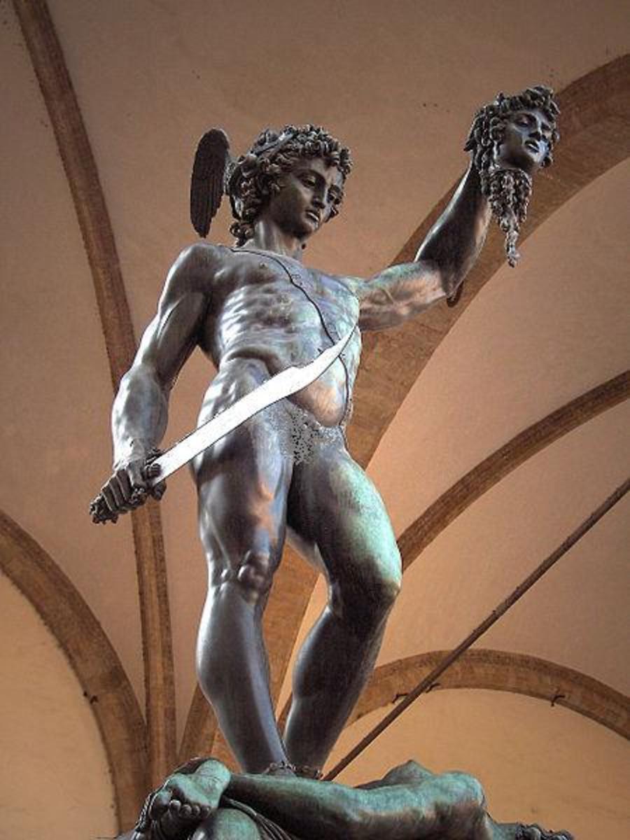 Perseus by Benvenuto Cellini, Loggia dei Lanzi, Florence, Italy