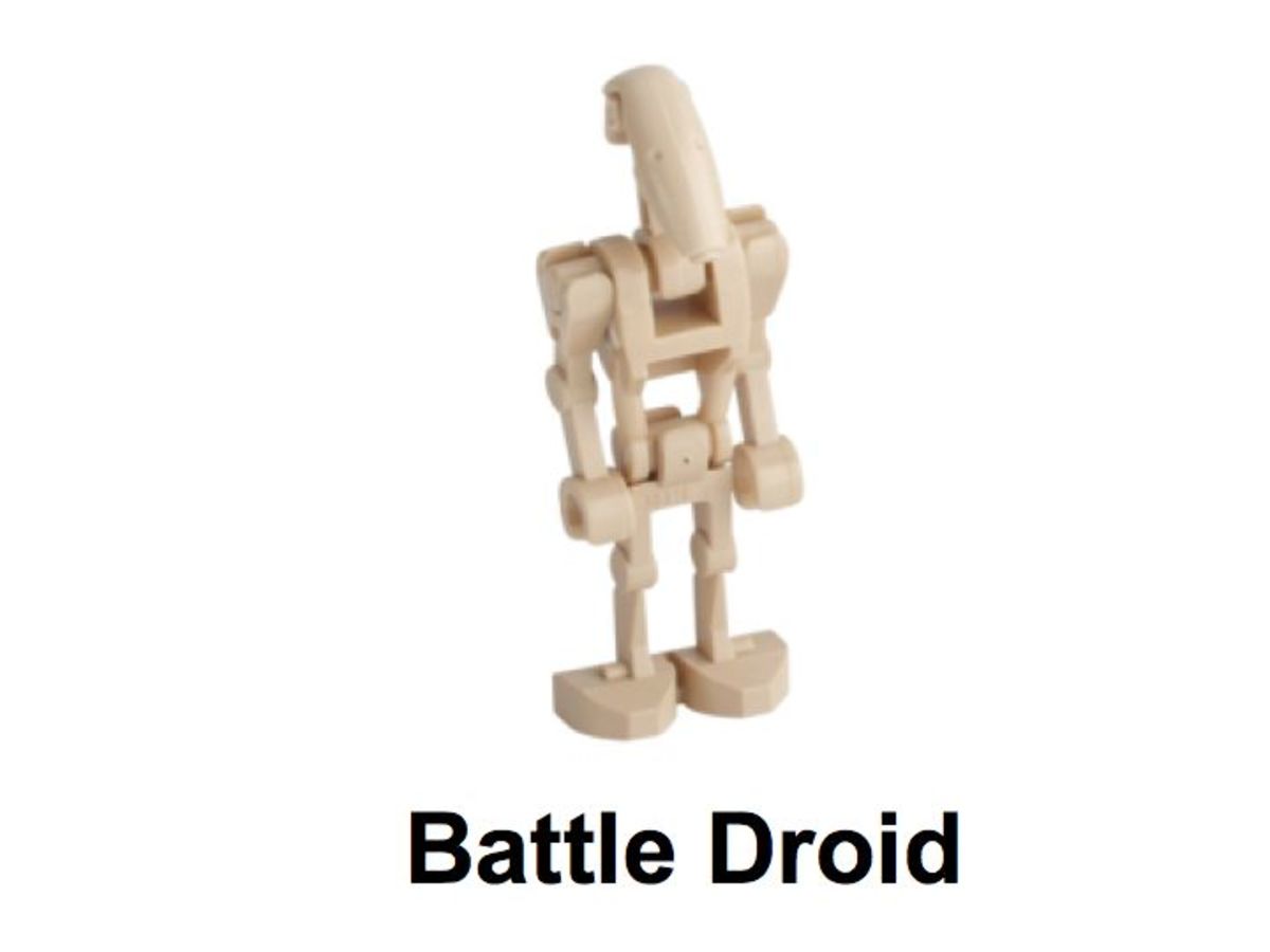 LEGO 30004 Star Wars The Clone Wars Battle Droid on STAP