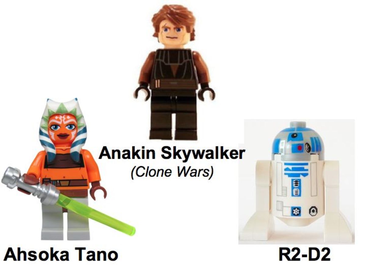 LEGO Star Wars Anakin’s Y-Wing Starfighter 8037 Minifigures 